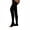 Black, variant on Juzo Move 30-40 mmHg Compression Stockings, Thigh High, Silicone Band, Open Toe | Compression Socks for Severe Varicosities & Edema, Chronic Venous Insufficiency, Post-Op | Beige, Large (IV) Short