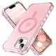 thumbnail image 1 of For iPhone 14 Case Compatible with MagSafe Small Wavy Edge PC + TPU Phone Cover - Black, 1 of 5