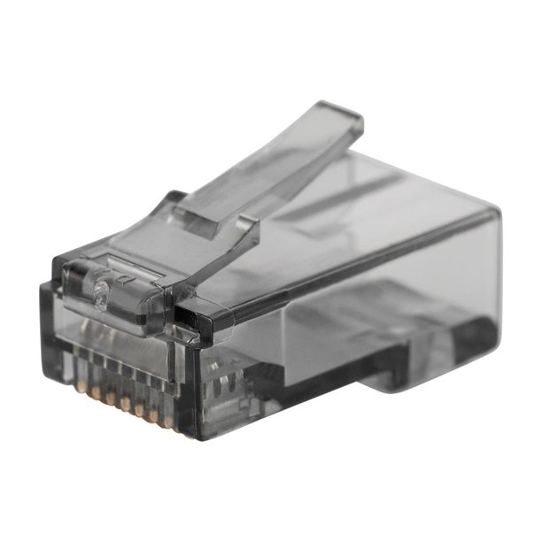 Monoprice 8P8C RJ45 Plug With Inserts For Solid Cat6 Cable