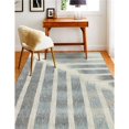 thumbnail image 1 of Bashian R129-IVGN-9X12-HG370 8.6 x 11.6 in. Greenwich Collection Contemporary Wool & Viscose Hand Tufted Area Rug, Ivory & Green, 1 of 1
