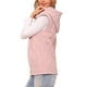 thumbnail image 4 of Chaleco Puffer Oversized Sin Mangas para Mujer, Gilet de Invierno Acolchado con Capucha y Cremallera, Chalecos S Rosa, 4 of 6