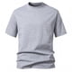 thumbnail image 2 of pstuiky camisetas camisas para hombre, Camiseta holgada de manga corta con cuello alto y color liso para hombre, talla grande ropa de hombre l, 2 of 4