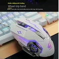 thumbnail image 3 of Free Wolf V5 Mechanical Mouse Wired Gaming Mouse Luminous Office Computer Gaming Mouse Supports Optoelectronics Gift, 3 of 9