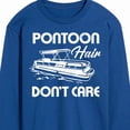 thumbnail image 3 of Instant Message - Pontoon Hair Don't Care - Men's Long Sleeve T-Shirt, 3 of 6