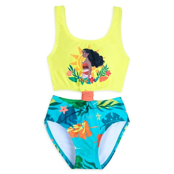 Disney Moana Swimsuit (Girl's), 2 Piece, Size 4