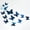 A001- Blue, variant on 3D Butterfly Wall Decor Mirror Wall Decor 3D Silver Butterflies Home Wall Decor for Living Room Bedroom Wall Art 12 Piece Set