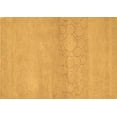 thumbnail image 1 of Ahgly Company Indoor Rectangle Abstract Brown Contemporary Area Rugs, 3' x 5', 1 of 4