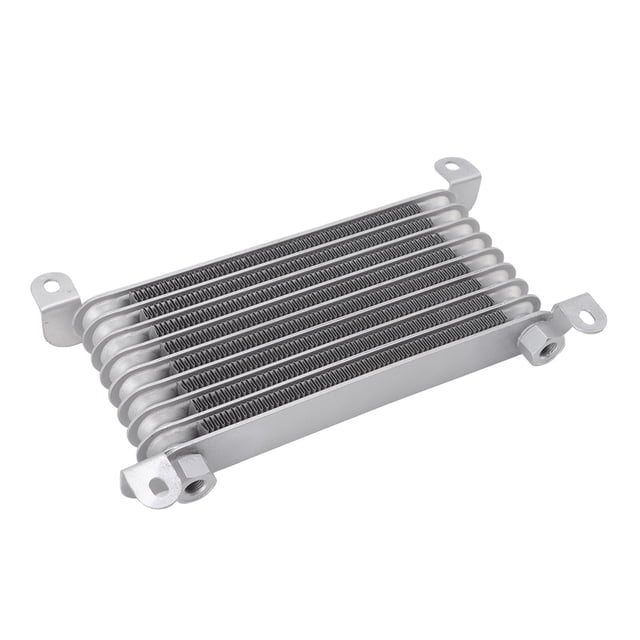 Transmission Oil Cooler, Engine Oil Cooler High Efficiency Quick Cool Wear Proof For Pit Bike 50CC-250CC Engine
