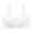 White, variant on Girls Training Bra Padded Seamless Soft Bras for Girls with Adjustable Strapes Removable Pads(White,13-14 Years)