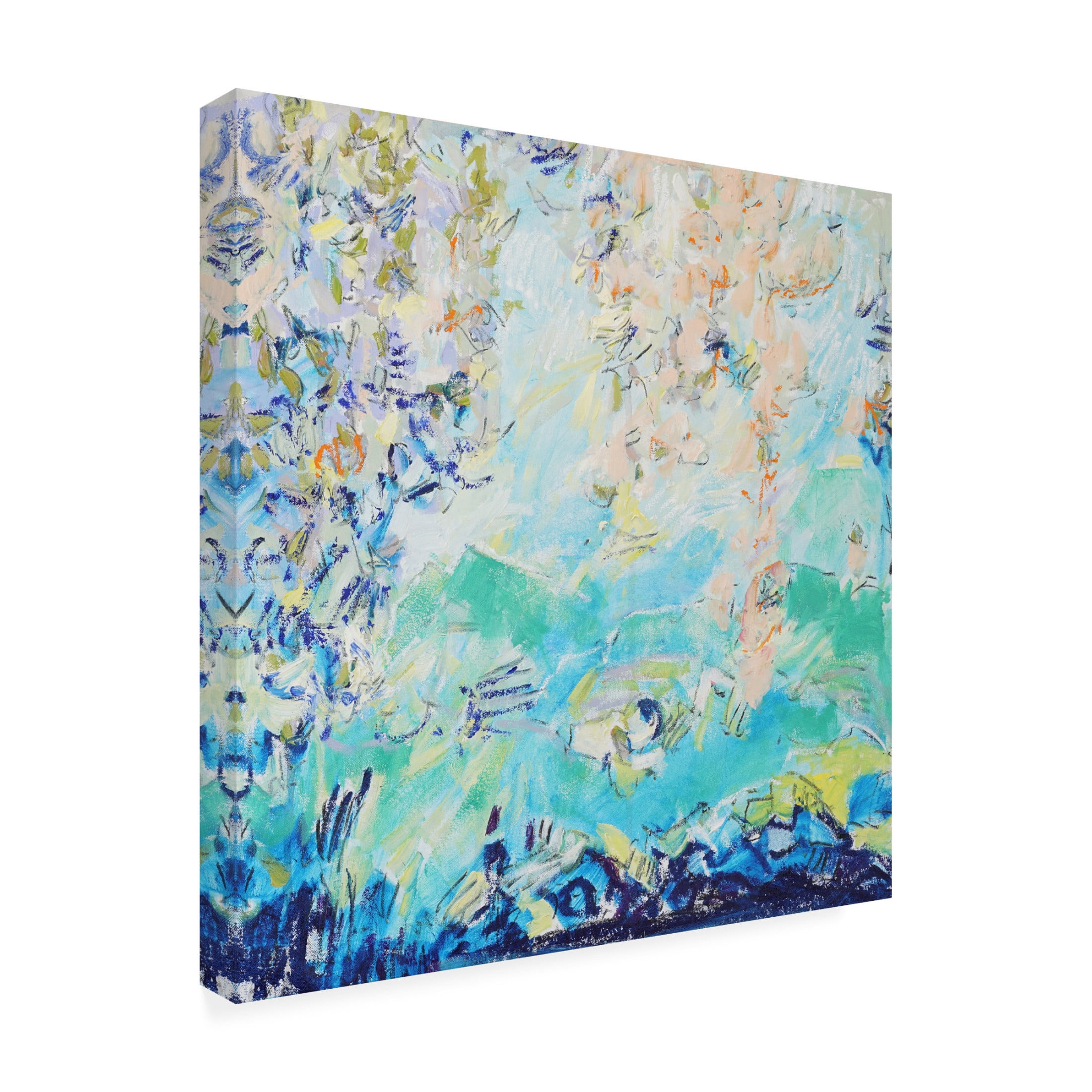 Trademark Fine Art Dorothy Fagan  New Pathways VI Canvas Wall Art