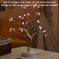 thumbnail image 4 of Lámpara LED para árbol, hogar, hotel, decorativa, ajustable, lámpara de árbol artificial, decoración del dormitorio, luz rosa, 36LED, tipo 2 Scienceny  HA001829-07B, 4 of 7