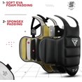 thumbnail image 4 of RDX TKD Chest Guard Body Protector Martial Arts Reversible Rib Shield Armor Taekwondo Target Training, S/M, 4 of 7