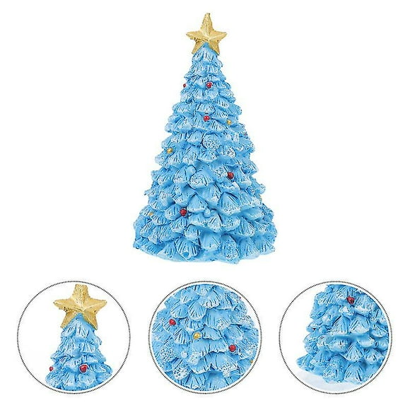 1pcs Résine Artisanat Arbre de Noël