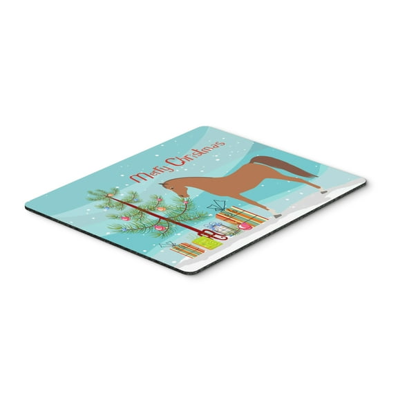 Carolines Treasures BB9278MP Arabian Horse Christmas Mouse Pad Hot Pad or Trivet Teal Large multicolor