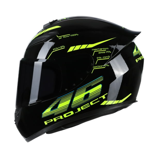 TFixol Casco Moto Integral Rapid Street Casco Unisex Adulto TFixol Casco Walmart en linea