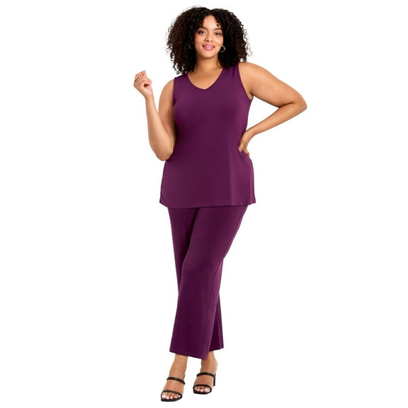 Avenue Women's Plus Size V-Neck Tank