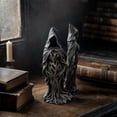 thumbnail image 3 of Halloween Gothic Witch Decor Mossy Tree Resin Tabletop Decor For Mantel Shelf Covered Porch Home Decorations Gift, 3 of 4