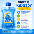 thumbnail image 2 of KiDS2o Purified Water for Kids – 100% Pure Reverse Osmosis Water (8.5 oz) – Easy-Open child friendly Cap, Re-Sealable Pouches,  – Squeezable Kids Drinks, 2 of 9
