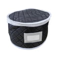 thumbnail image 3 of Baoblaze China Storage Case Plate Storage Moving Storage Box for Stemware Mugs Plates Black S, 3 of 8