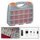 thumbnail image 5 of Práctico organizador de tornillos, contenedor de herramientas, caja organizadora, soporte para tuercas, 15 rejillas para hardware, piezas pequeñas, Sharpla estuche organizador de almacenamiento, 5 of 8
