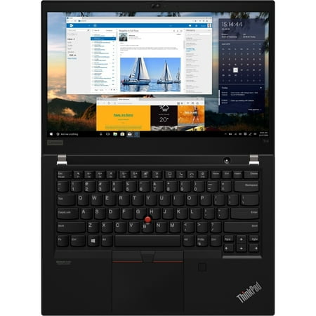 Lenovo - ThinkPad T14 Gen 2 14" Touch-Screen Laptop - AMD Ryzen 7 PRO - 16GB Memory - 512GB SSD - Black