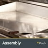 Flat Top Griddle Grill Assembly by Porch Home Services