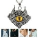 thumbnail image 2 of Collar de ojo malvado Cadena de cuello de acero inoxidable Collar colgante de ojo malvado cadena, 2 of 4