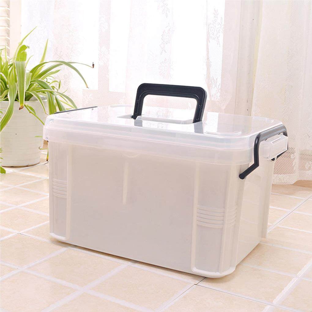 First Aid Kit Plastics Pouch Medicine Supplies Dust-proof Storage Bag Plastics Portable Storage Cases Convenient Simple Style Household Supply Medical Case