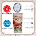 thumbnail image 3 of Merry Christmas Cardinal 20oz Tumbler, Insulated Stainless Steel Water Bottle Portable Travel Coffee Tea Mug Cup, 3 of 6
