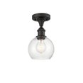 thumbnail image 3 of Innovations Lighting  Athens - 1 Light 6" Semi-Flush Mount Oil Rubbed Bronze/Seedy, 3 of 5
