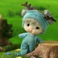 thumbnail image 6 of FENOHREFE Tiny Doll P1ast1c Mini Doll with Small Clothes for Girls 4" Little Doll Reborns Ba-- G1ft Bag Decors Accessory, 6 of 7