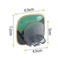 thumbnail image 6 of Toothbrush Holder Convenient Keep Tidy Lightweight Shower 2 Slots Toothbrush Storage Organizer Household Supplies, 6 of 8