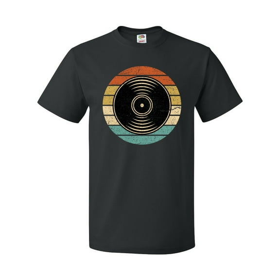 Inktastic Retro Vinyl Record Music Vintage Sunset T-Shirt
