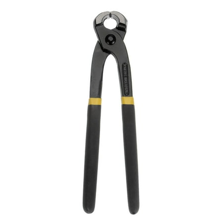 

Uxcell End Cutting Pliers 9 Nail Concreters Nippers with Black PVC Handle for DIY Crafts Jewelry Making