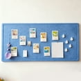 thumbnail image 2 of Adhesive Felt Fabric Board Soundproof Wall Mounted Bulletin Panel for Home, 2 of 11