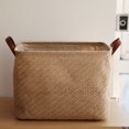 thumbnail image 3 of EIMELI Foldable Storage Bin Basket Set  Canvas Fabric Collapsible Organizer With Handles Storage Cube Box For Home Office Closet, 3 of 10