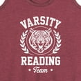 thumbnail image 3 of Instant Message - Varsity Reading Team Tiger - Women's Racerback Tank Top, 3 of 6