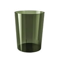 thumbnail image 2 of Cesto de basura BLESIY contenedor redondo transparente verde, 2 of 8