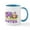 White/Blue Inside, variant on CafePress - Happy Easter Mugs - 11 oz Ceramic Mug - Novelty Coffee Tea Cup
