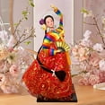 thumbnail image 7 of TISHITA Geisha Kimono Figurine Korean Hanbok Doll Antique Asian Vintage Doll,Traditional Handicraft for Birthday Desktop Party Adults 27, 7 of 7