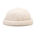 thumbnail image 1 of YM YOUMU Women Men Brimless Hat Unisex Rolled Cuff Beanie Cap Warm Winter, 1 of 2