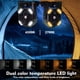 thumbnail image 5 of Ventilador portátil para acampar TDLOL recargable con linterna LED, 5 of 9
