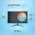 thumbnail image 2 of MONITOR ACTECK CAPTIVE VIVID SP270 27" VGA HDMI 75HZ 5MS AC-935845 Acteck AC9358_845, 2 of 5