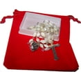 thumbnail image 3 of Rosary/Necklace with Velvet Bag, 3 of 4
