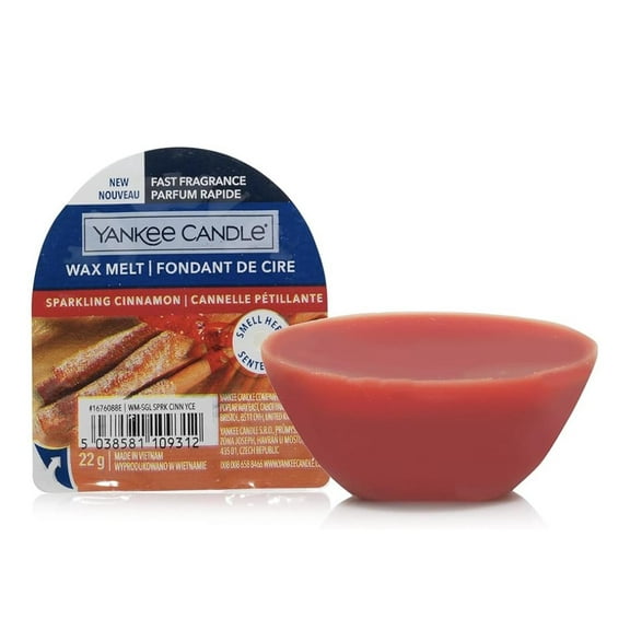Yankee Candle Wax Melt Single Sparkling Cinnamon 0.8 oz.