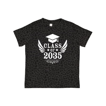 

Inktastic Class of 2035 with Graduation Cap and Wings Gift Toddler Boy or Toddler Girl T-Shirt
