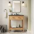 thumbnail image 3 of Zaire 30" Bathroom Vanity in Natural Black, 3 of 10