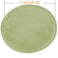 thumbnail image 2 of FUTATA Super Soft Fluffy Floor Rug Washable Shag Rug Shaggy Area Rug Bedroom Dining Room Anti-skid Carpet Yoga Mat Child Play Mat, 2 of 4