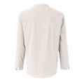 thumbnail image 3 of Camisas s Para Hombre De Vestir Camisa de manga larga para hombre Camisa casual con cordón de moda Camisa medieval masculina (Khaki, M), 3 of 5