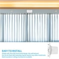 thumbnail image 4 of Ventilador De Baño De 6 Pulgadas, Ventilador Montado En La Pared, Ventilador Extractor De Techo De Baño Impermeable Silencioso Y Potente Cateissary HA025204-01, 4 of 7